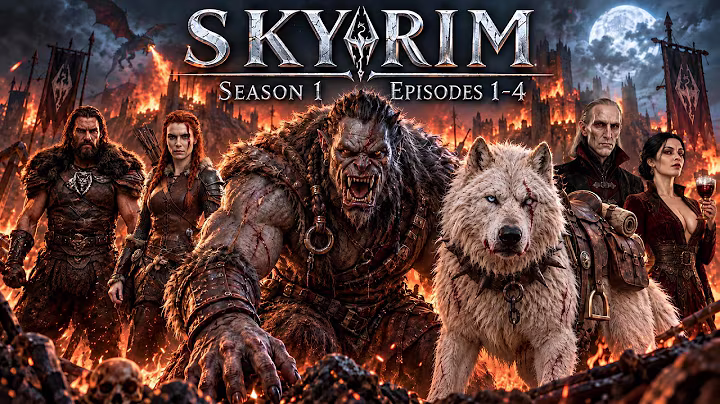 URZOK Season One cast: warriors, werewolves and vampires against burning Skyrim castles